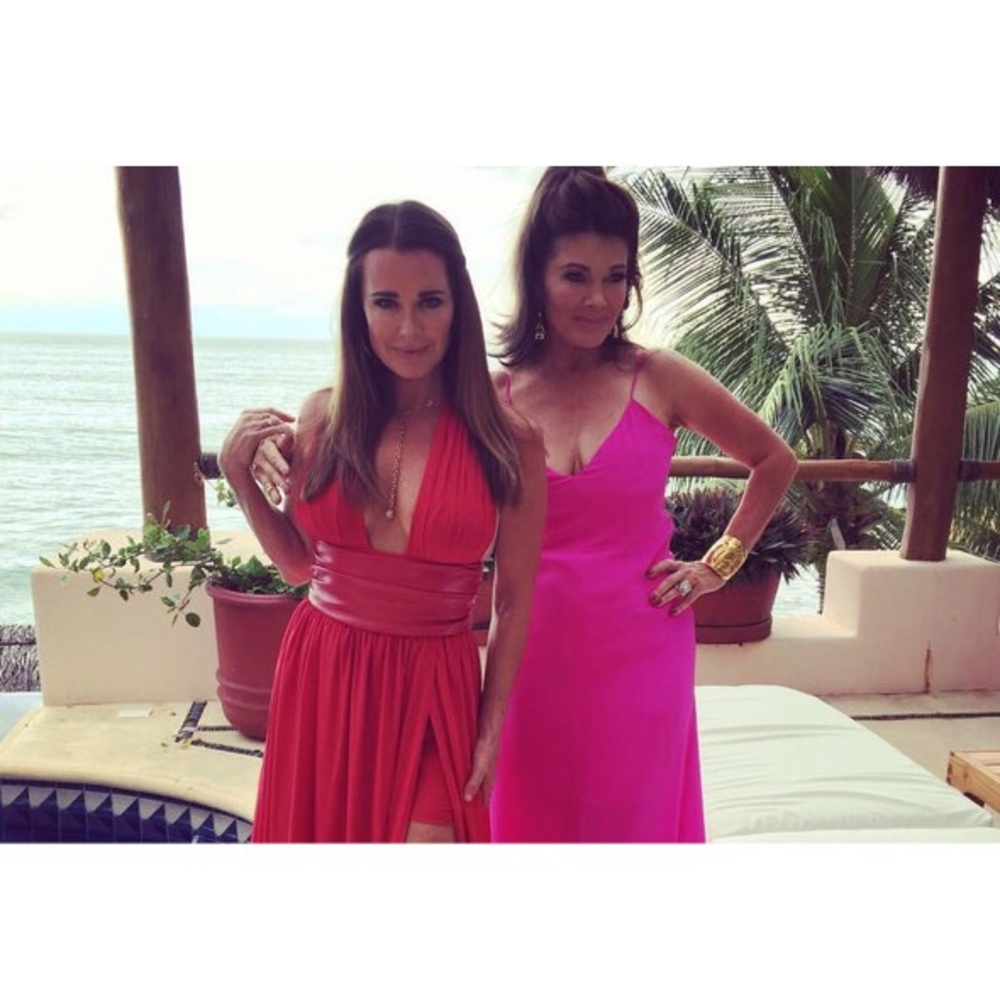 🚫SOLD BNWT ✨ Amanda Uprichard Hot Pink Silk Dress